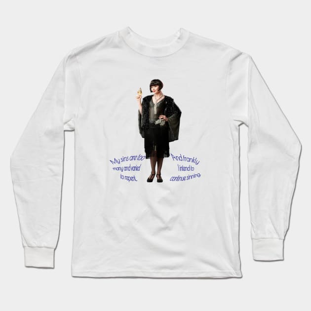 Miss Fisher's Murder Mysteries Long Sleeve T-Shirt by rmcox20